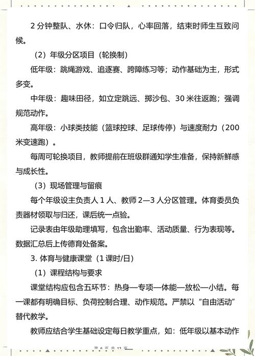 小学体育新课程标准小学体育新课程标准最新版